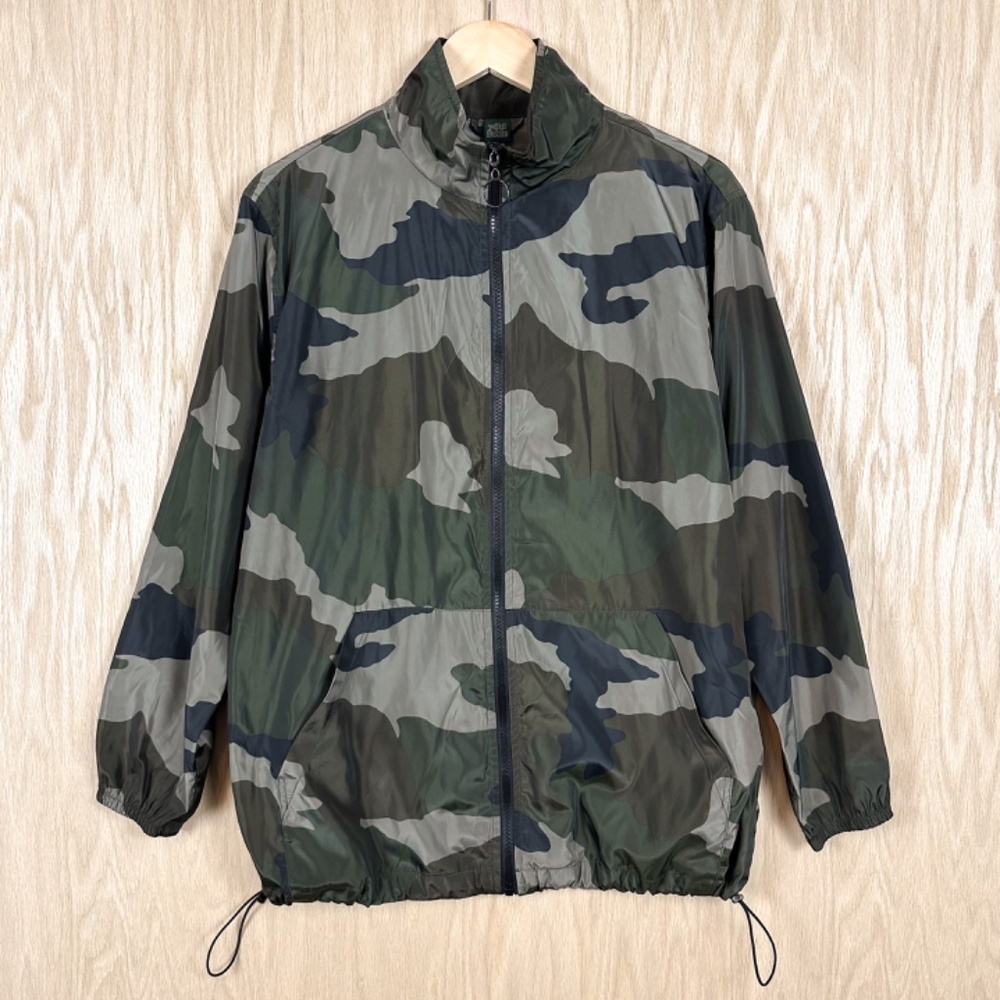 Wild Fable Oversized Camo Windbreaker Jacket